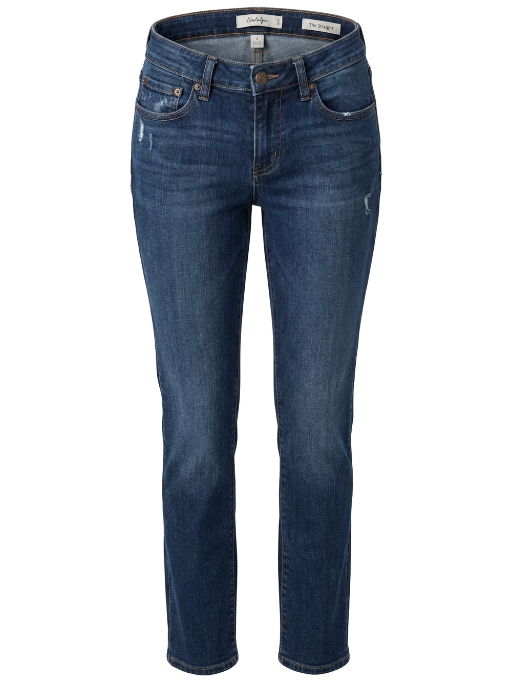 Levi's 505 Women's Sz 4M Straight Leg Blue Denim Jeans 28 x 30, 9" Mid-Rise 1107